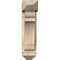 Ekena Millwork Olympic Arts and Crafts Rough Sawn Bracket w/ Offset Brace, Douglas Fir, 6"W x 16"D x 24"H BKT0604X16X24OLY03RDF - alternate 2
